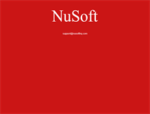 Tablet Screenshot of nusofthq.com